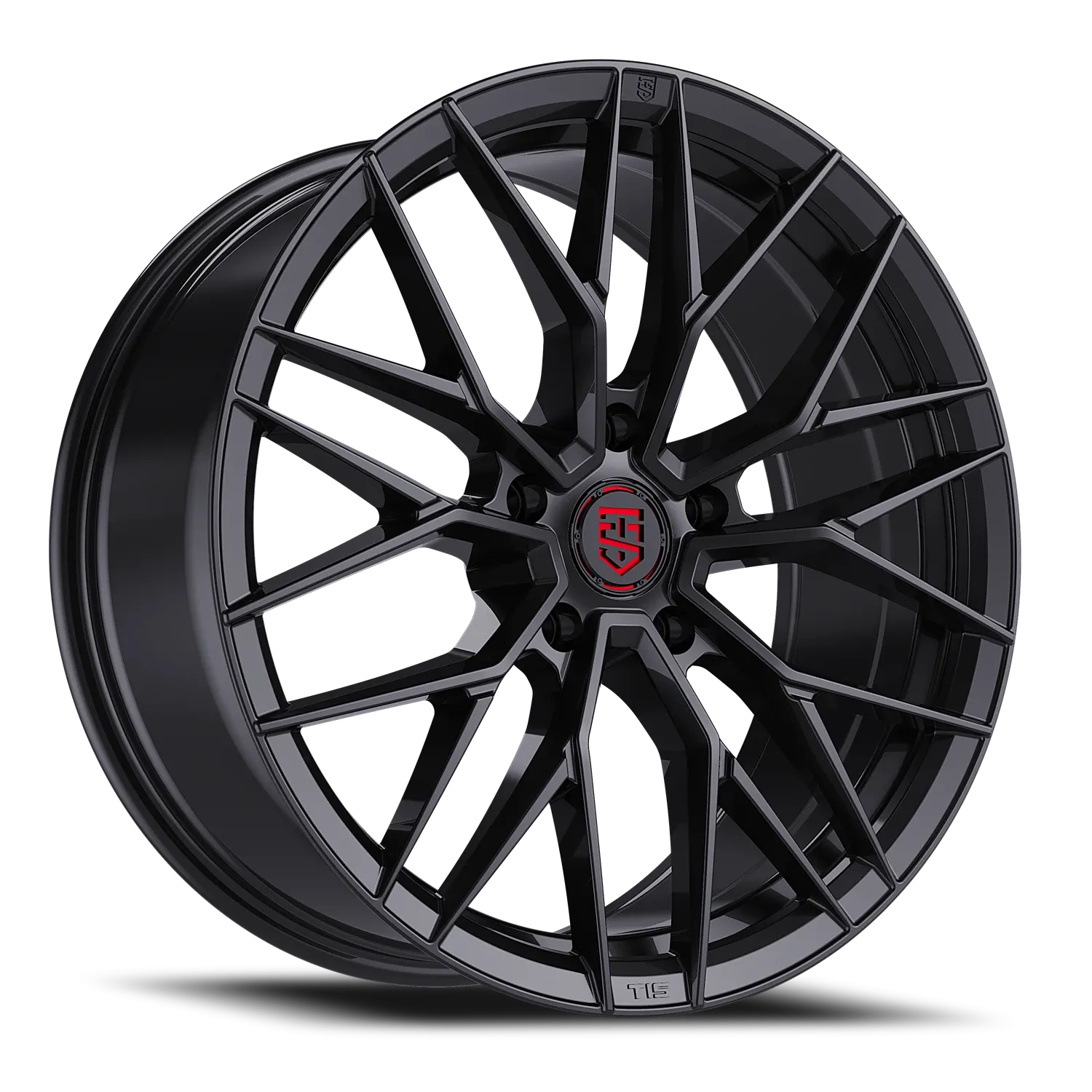TIS MOTORSPORTS 505B 19X8.5 GLOSS BLACK
